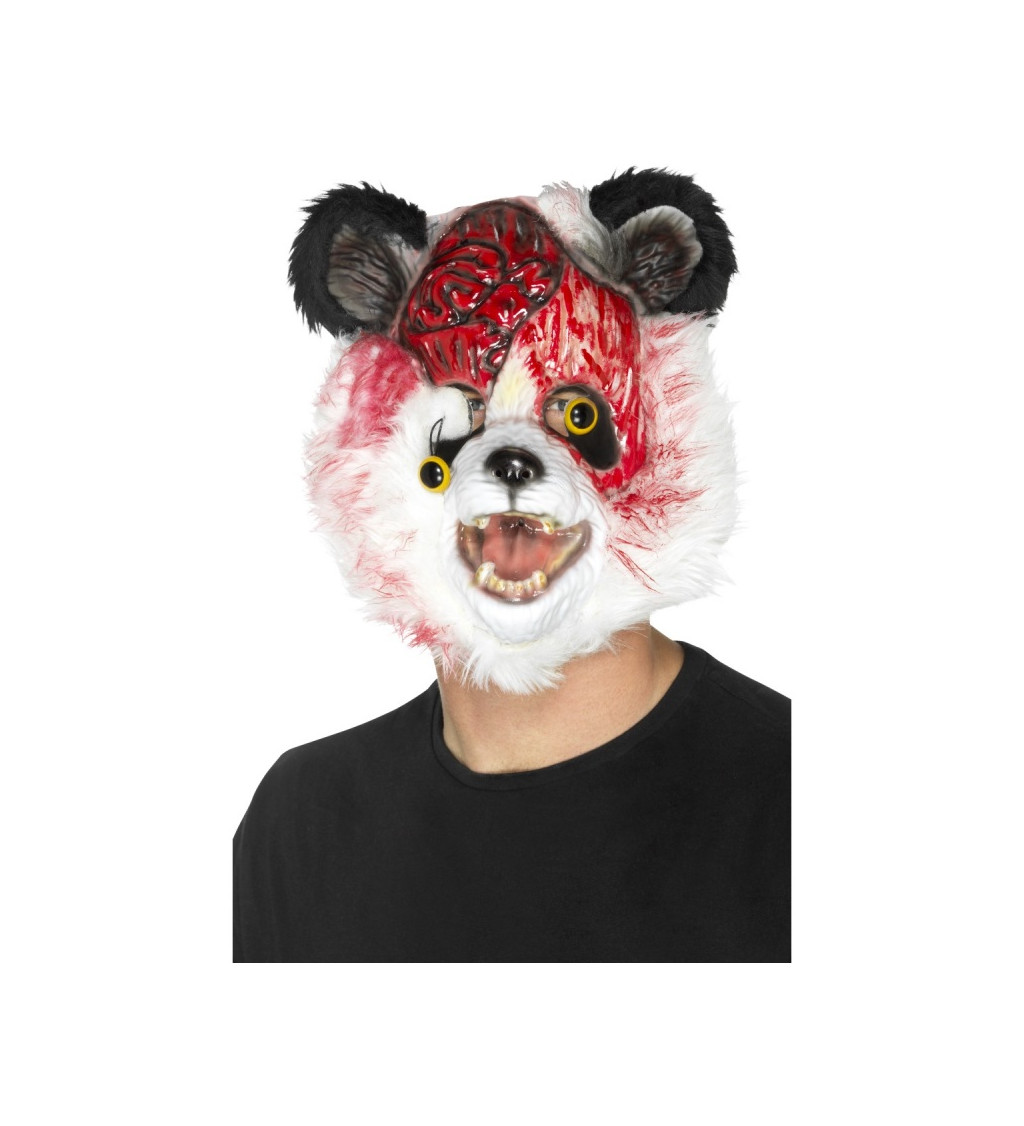 Plastická maska Mrtvá panda