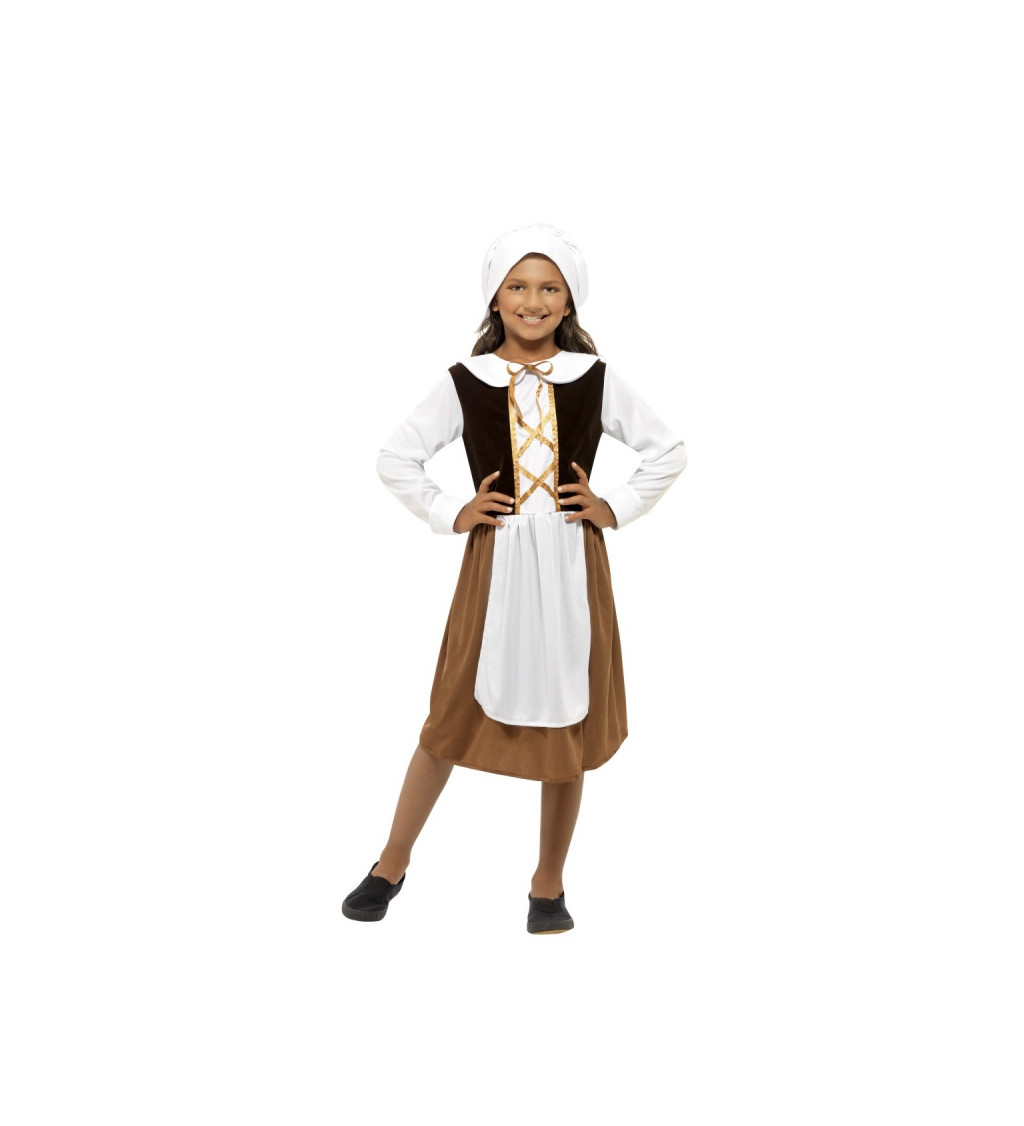 Dětský kostým Tudorovské dívky