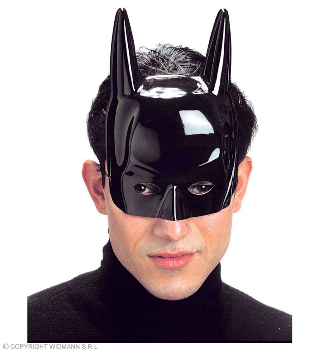 Maska černý Batman