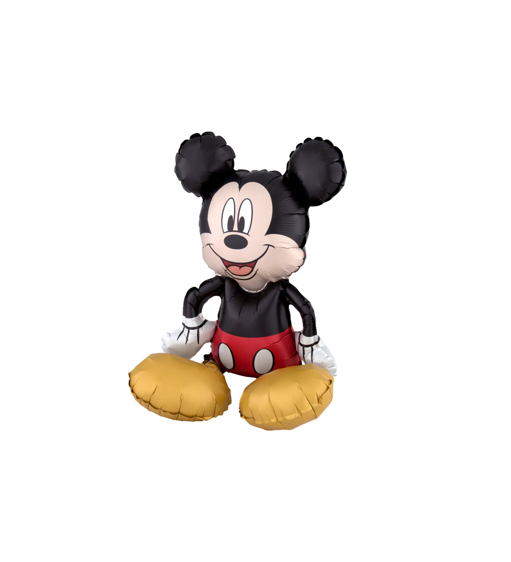Fóliový balónek - sedící Mickey Mouse