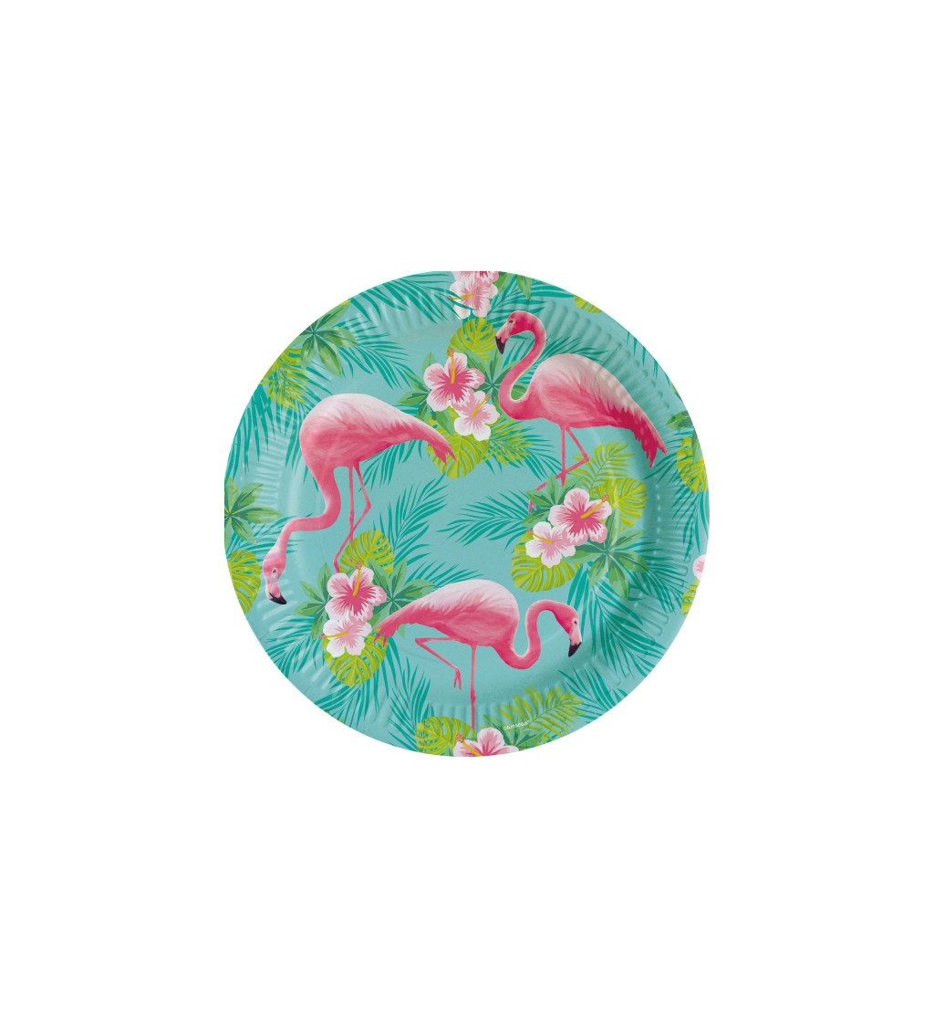 Flamingo talířky
