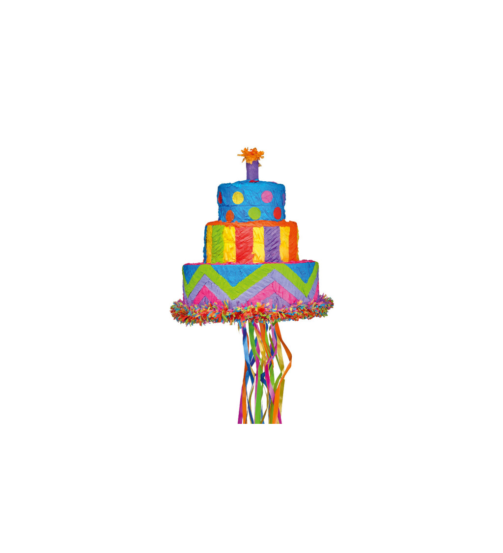 Piňata - narozeninový dort