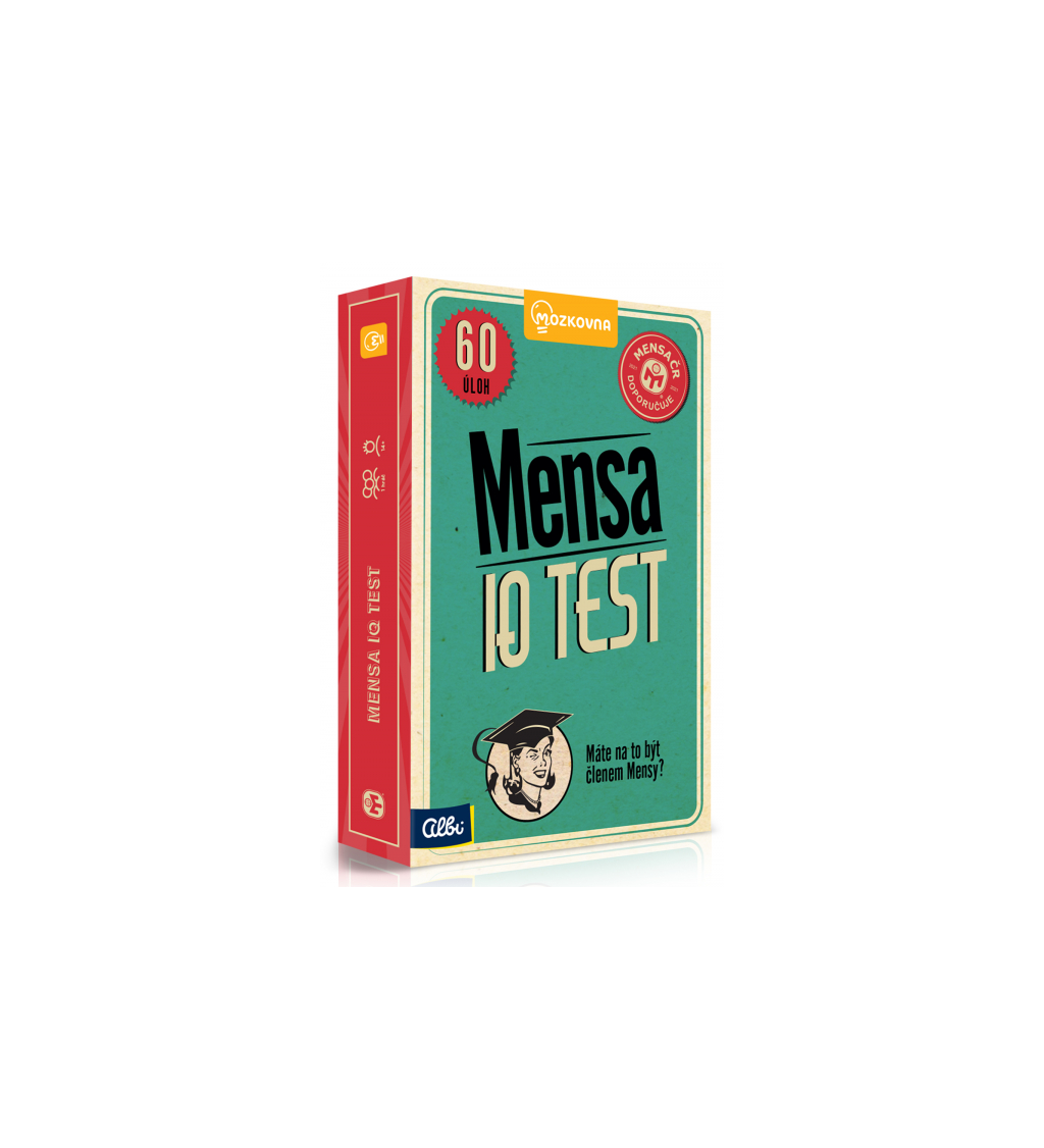 Stolní společenská hra - Mensa IQ test