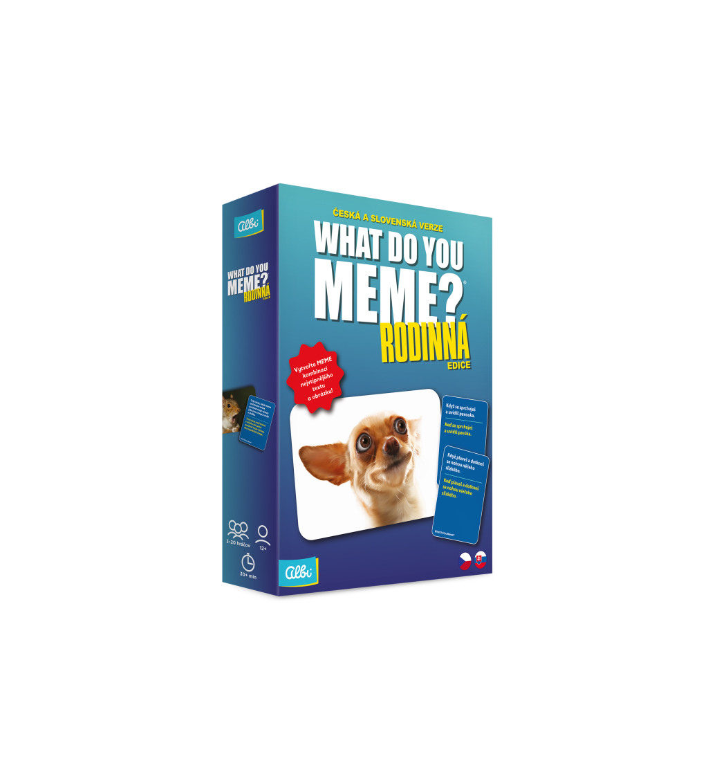 Stolní společenskjá hra - What Do You Meme - Rodinná edice