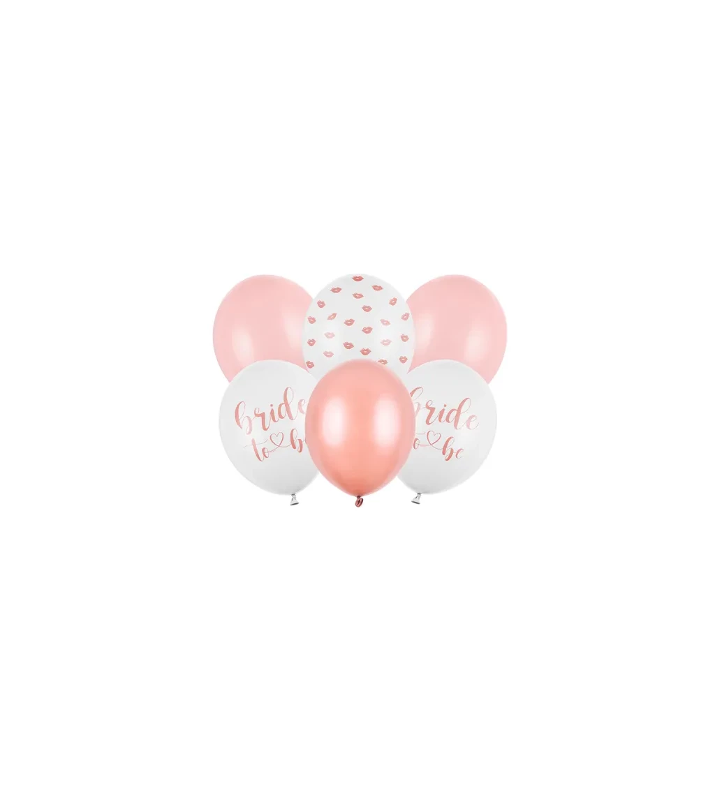 Balónky růžové Bride