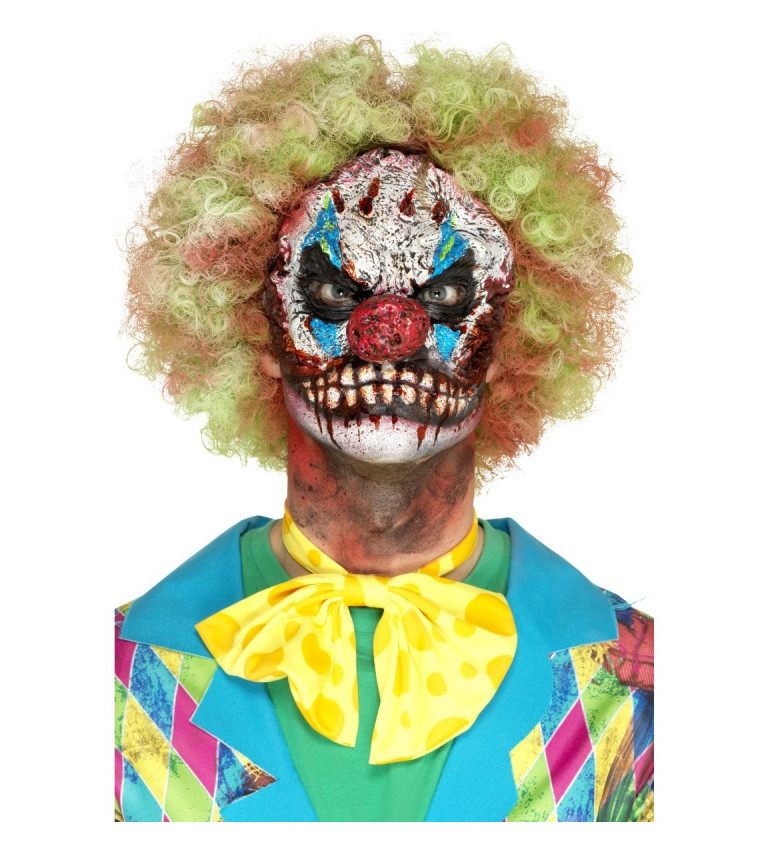Halloweenská maska Klaun - nalepovací