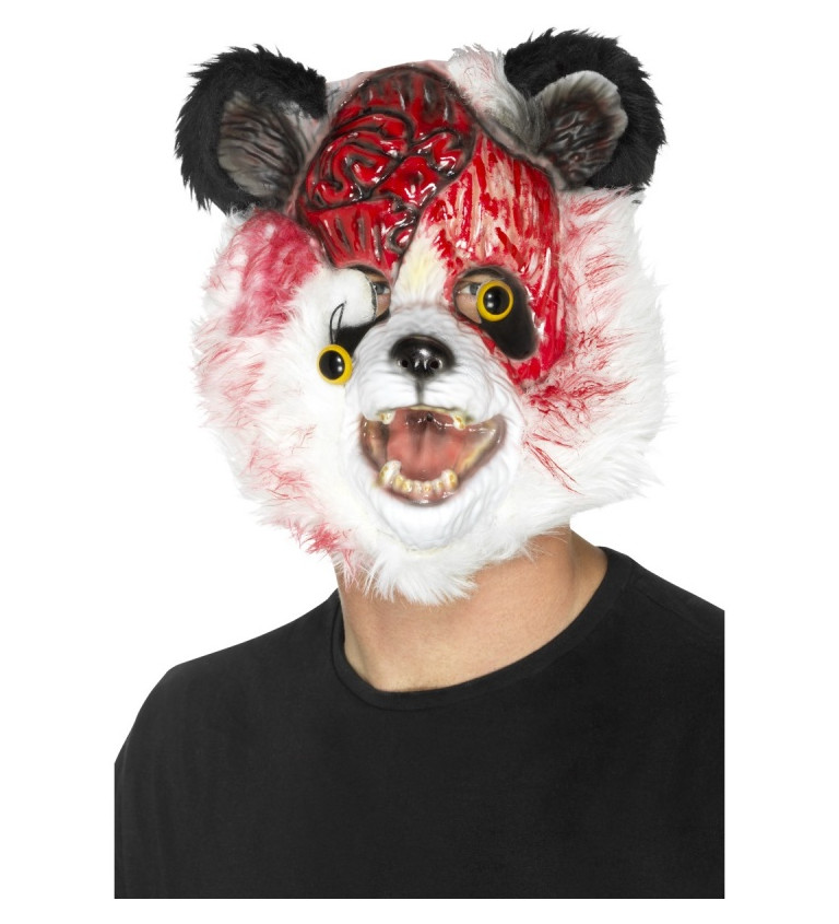 Plastická maska Mrtvá panda