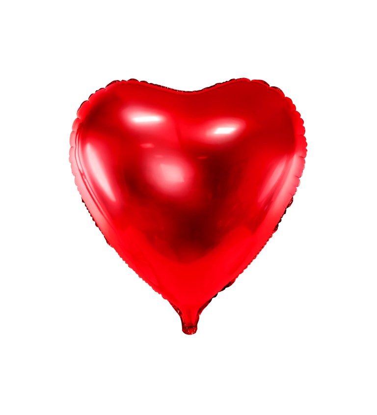 Fóliový balónek srdce - velký