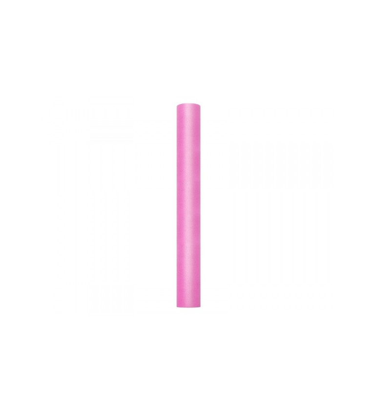 Dekorativní tyl - růžový (50cm)