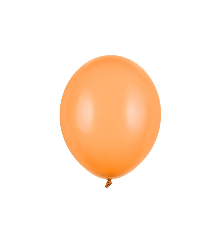 Oranžové balónky latexové