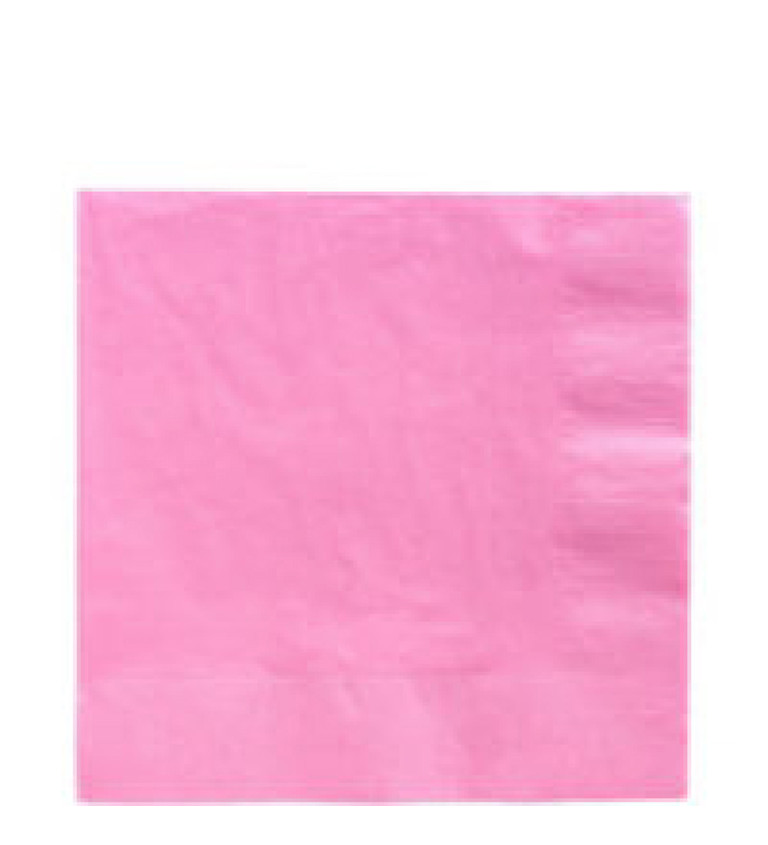 Ubrousky růžové papírové