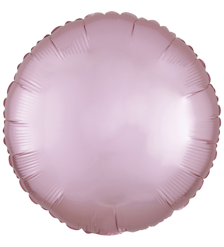 Fóliový balónek - světle růžový