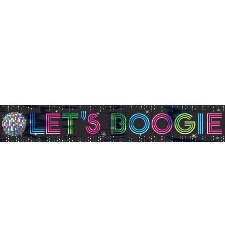Let's Boogie - Banner DISCO