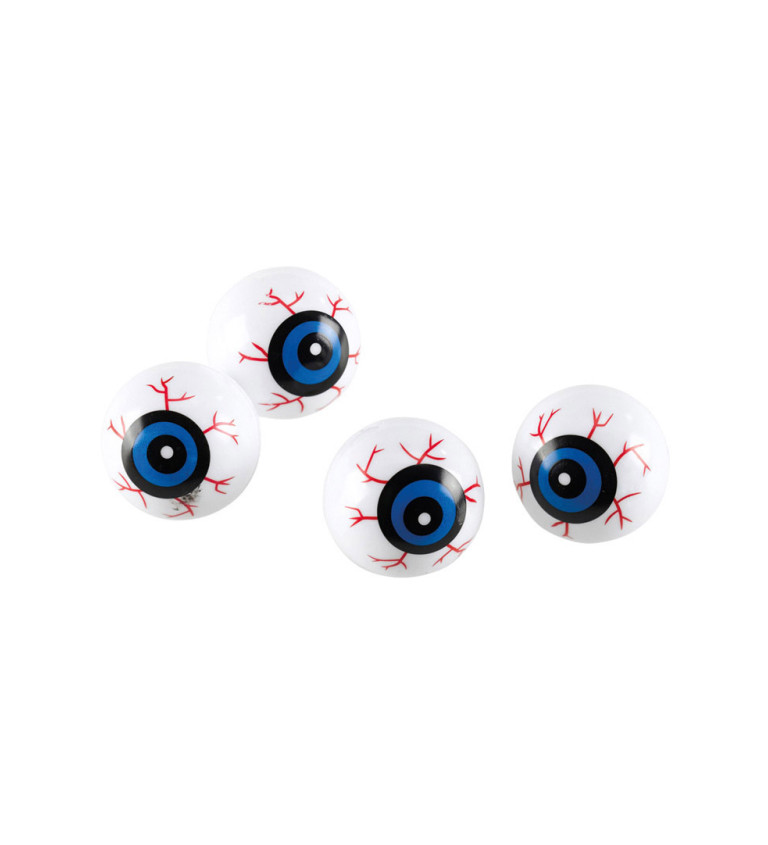 Plastové oční bulvy