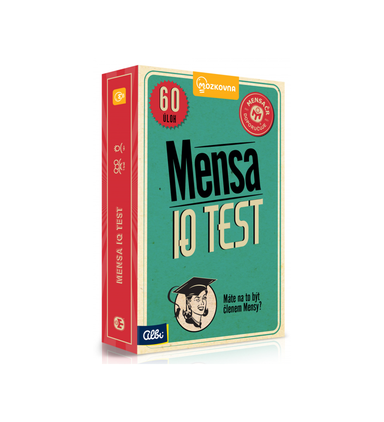 Stolní společenská hra - Mensa IQ test
