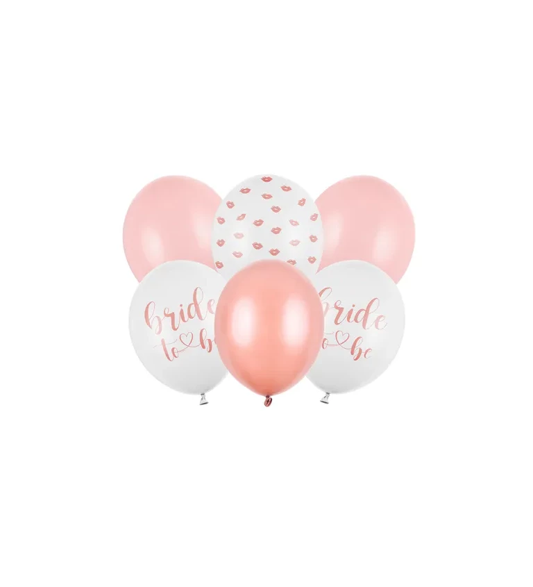 Balónky růžové Bride