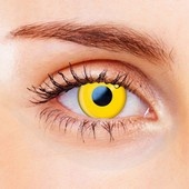 Kontaktní čočky UV - žluté
