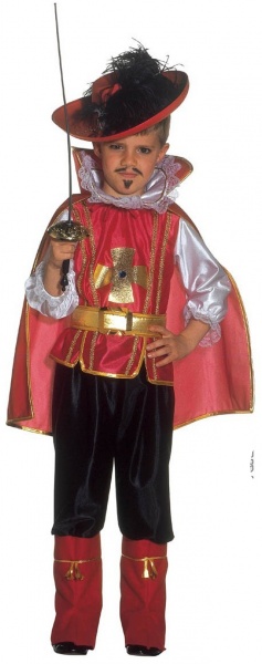Dětský kostým "Mušketýr"