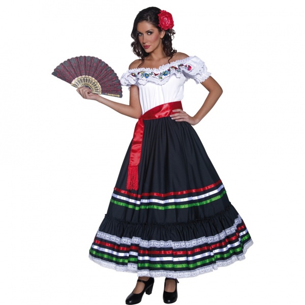 Kostým "Autentická Mexičanka"
