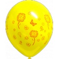 Balonek Květiny - různé barvy 6 ks