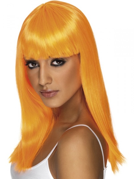 Paruka Glamourama - oranžová
