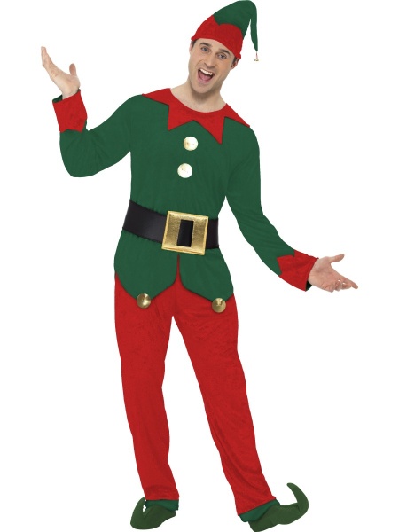 Kostým "Elf pomocník - deluxe"