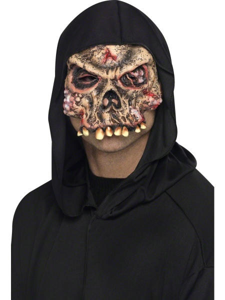 Zombie skeletonová maska