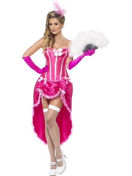 Kostým "Burlesque tanečnice - sladká růžová"