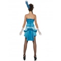 Kostým "Kankánová tanečnice modrá"