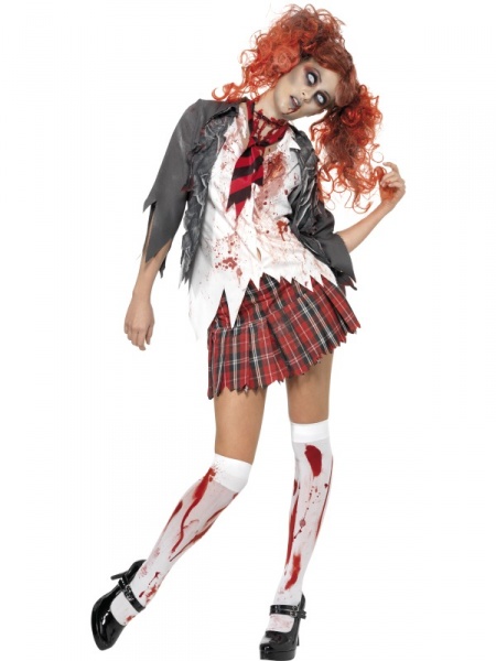 Kostým "Zombie školačka"