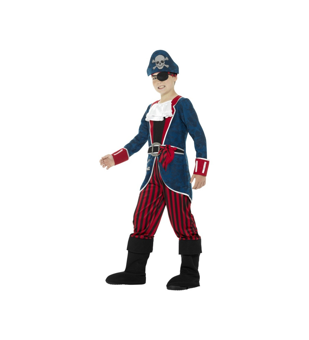Dětský kostým "Pirát s límečkem"