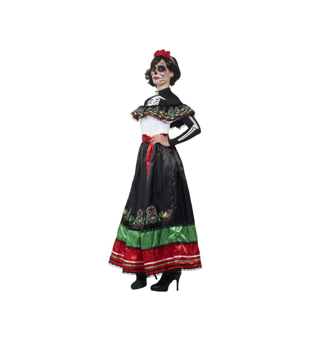 Kostým "Mexičanka - Day of the Dead"