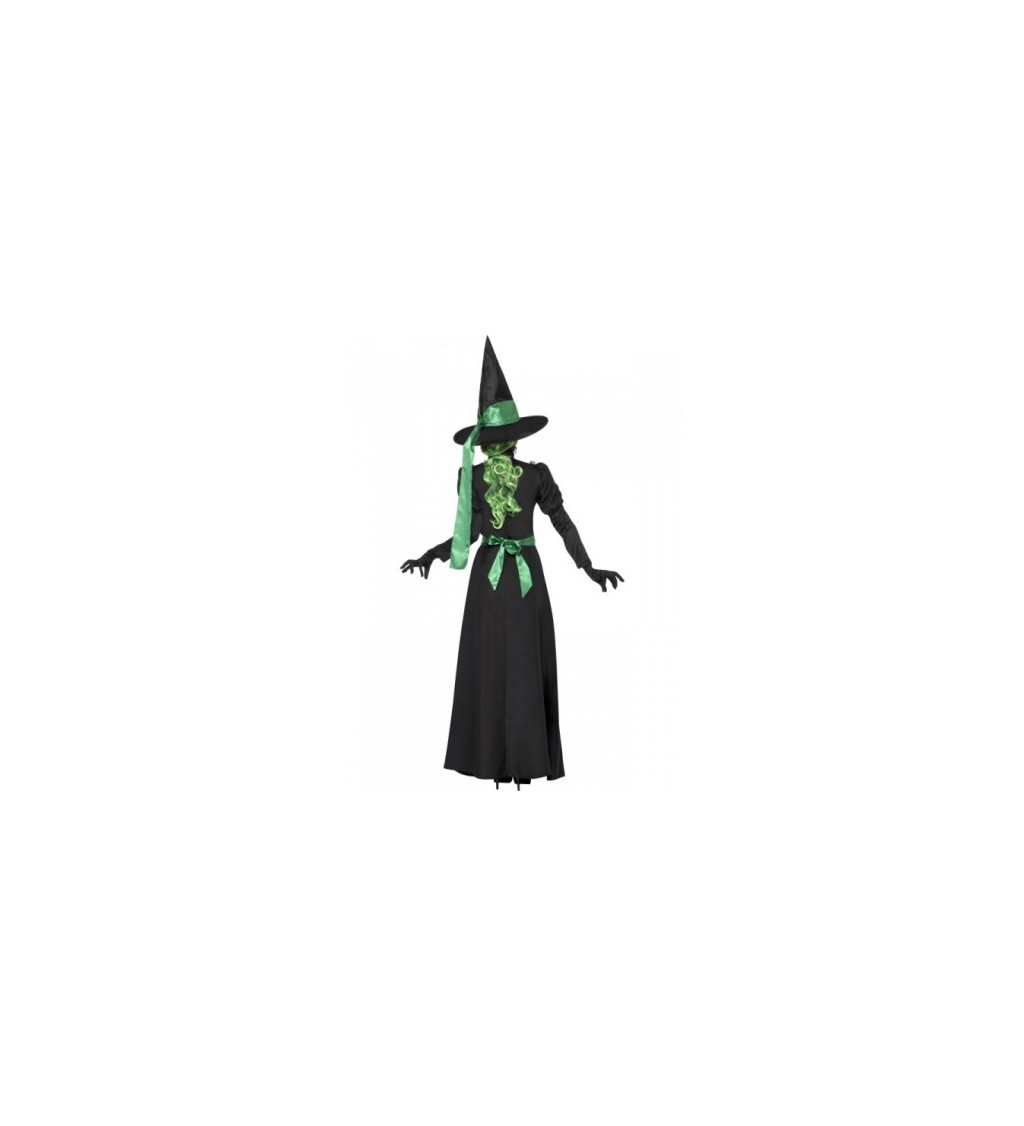 Kostým "Čarodějnice - zelená"