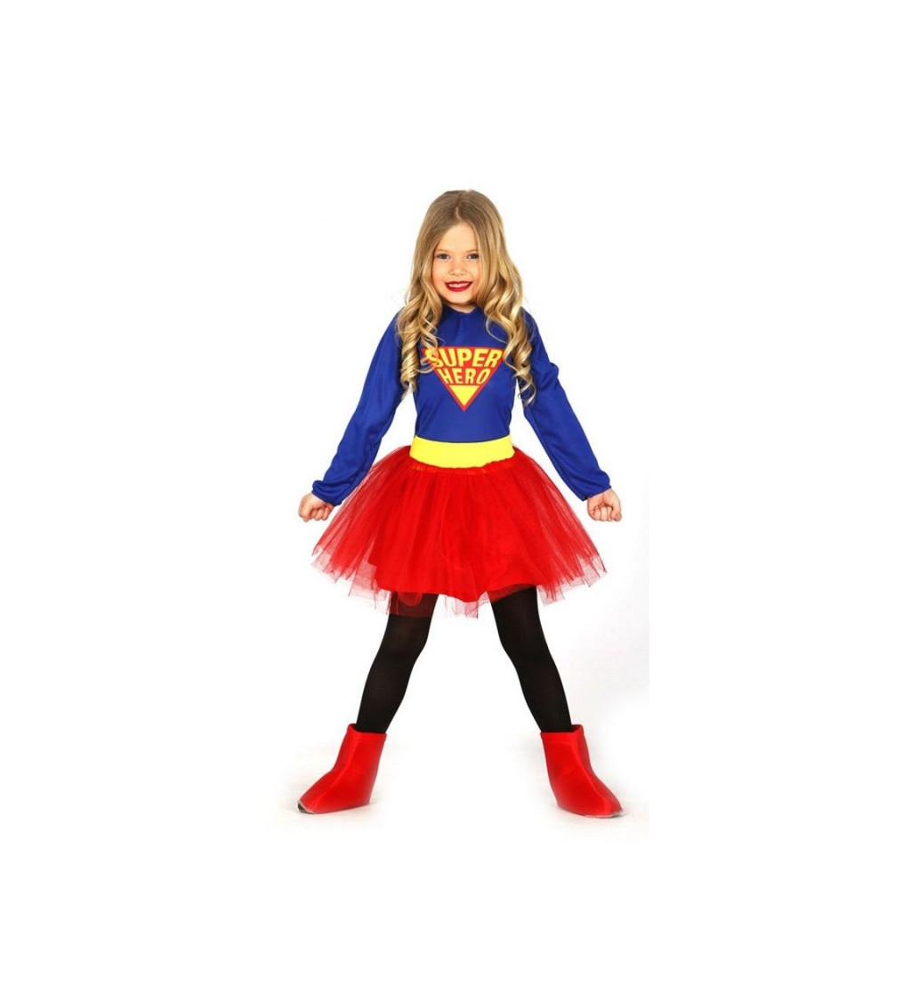 Dětský kostým "Supermanka"