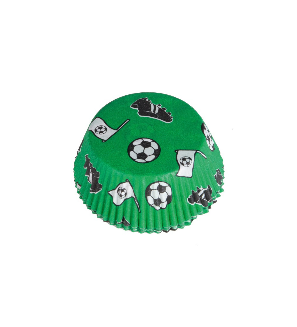 Cupcake košíčky Fotbal