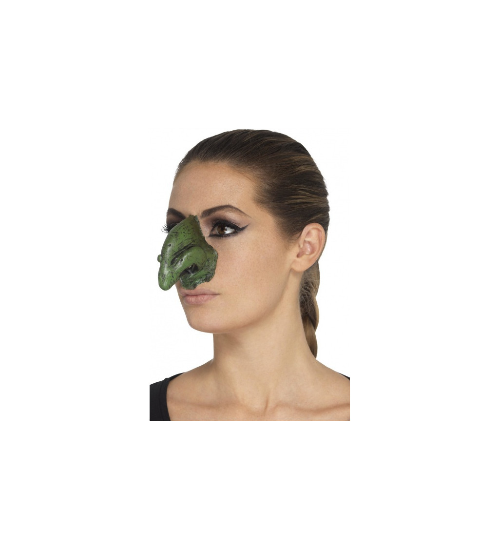 Čarodějnický nos - zelený