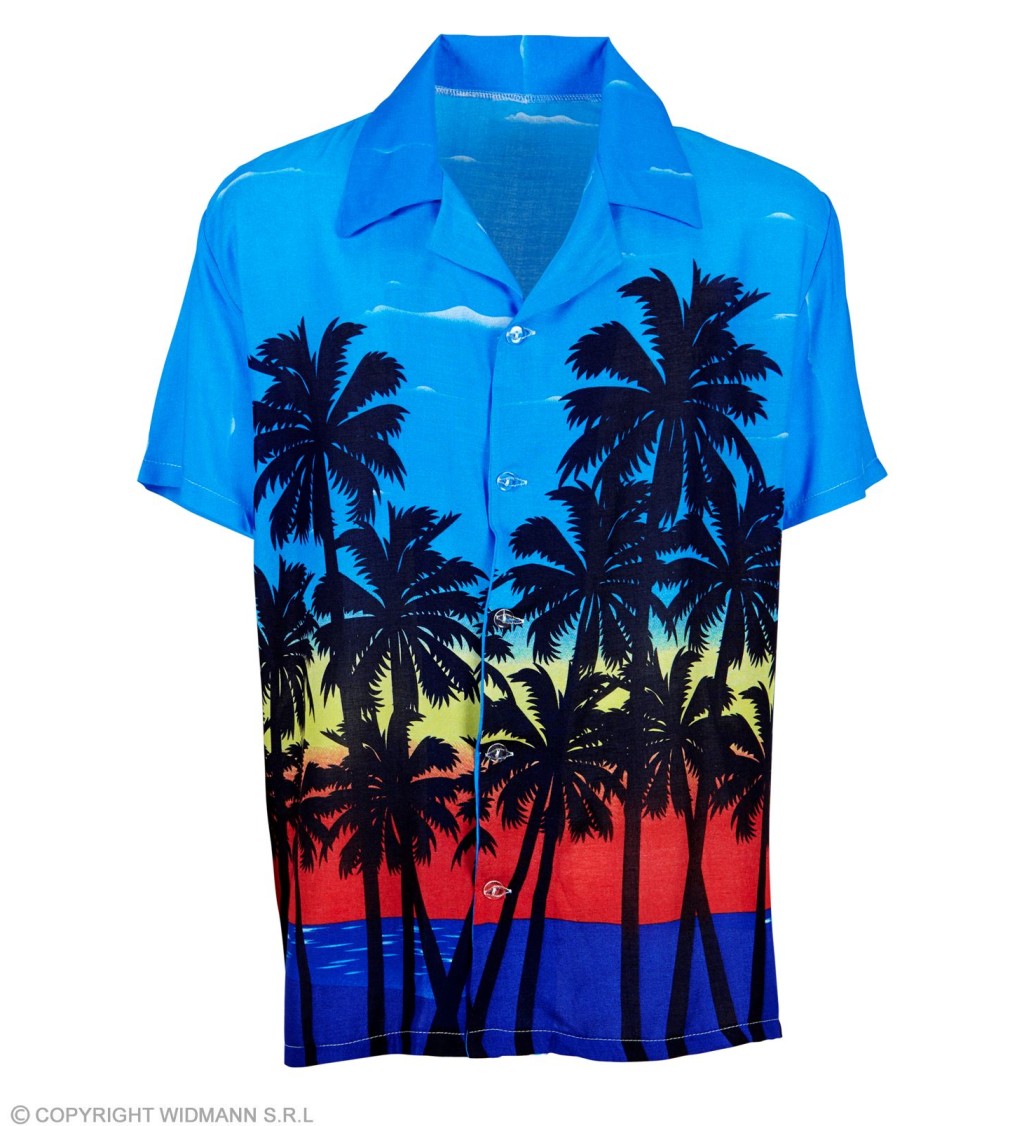 Havajská košile - palmy