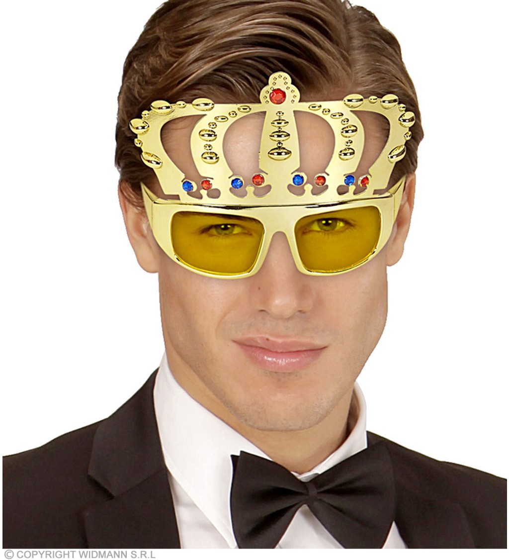 Brýle na párty s korunou