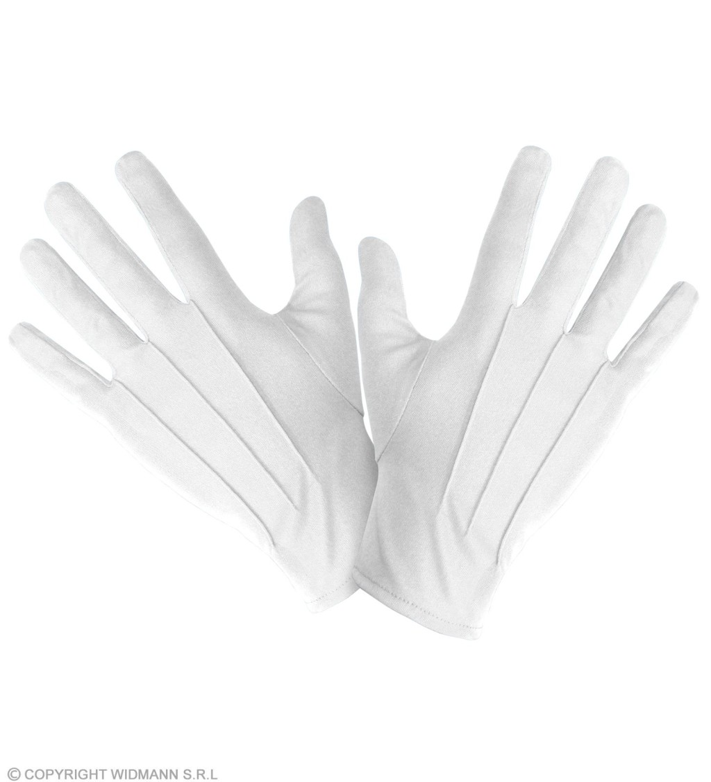 Dámské rukavičky bílé