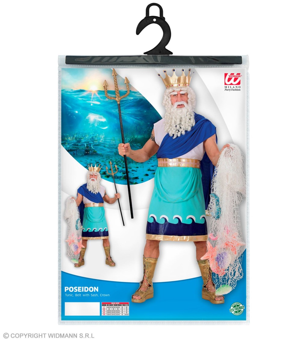 Pánský kostým - bájný Poseidon