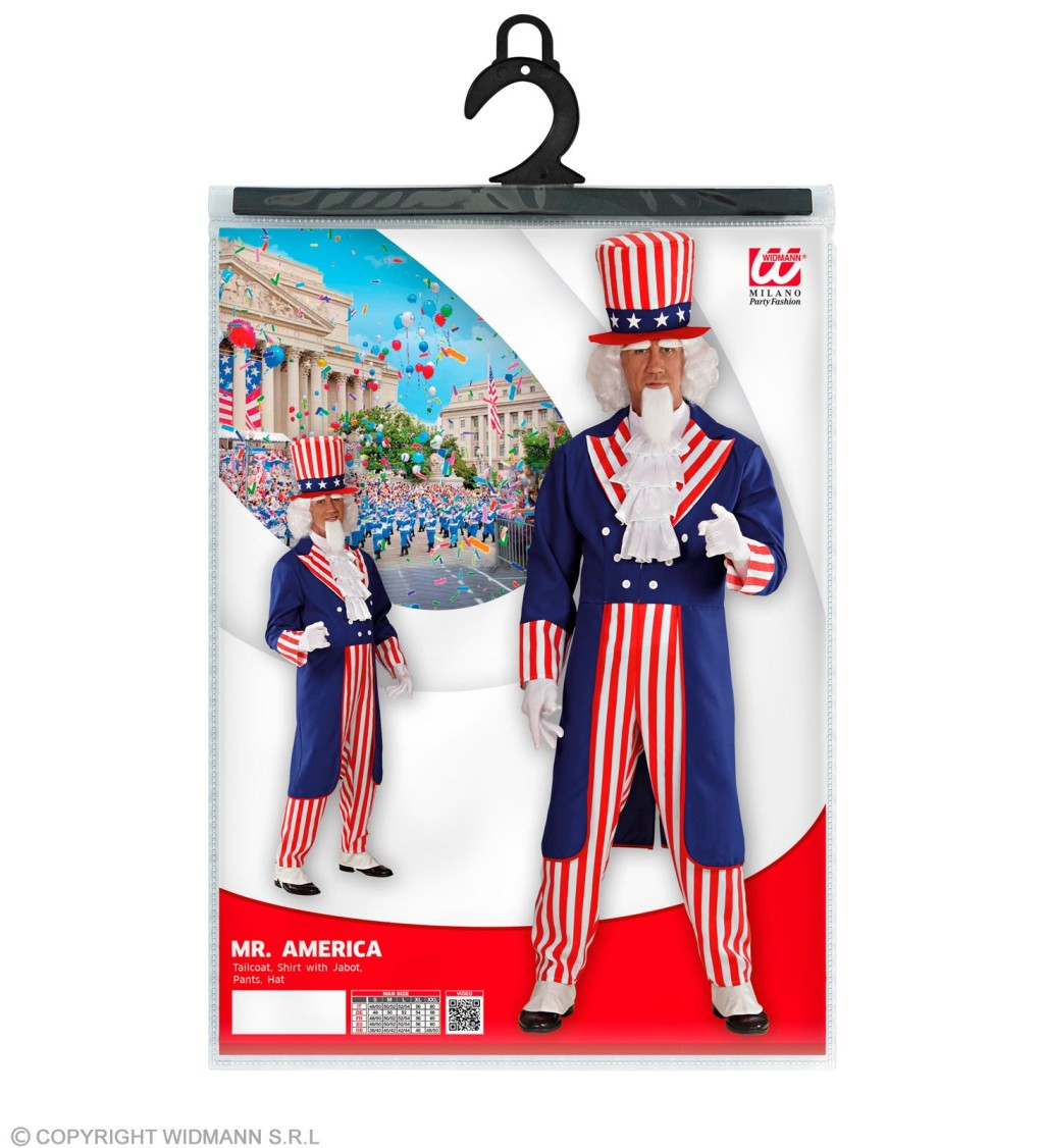 Pánský kostým - Mr. Amerika