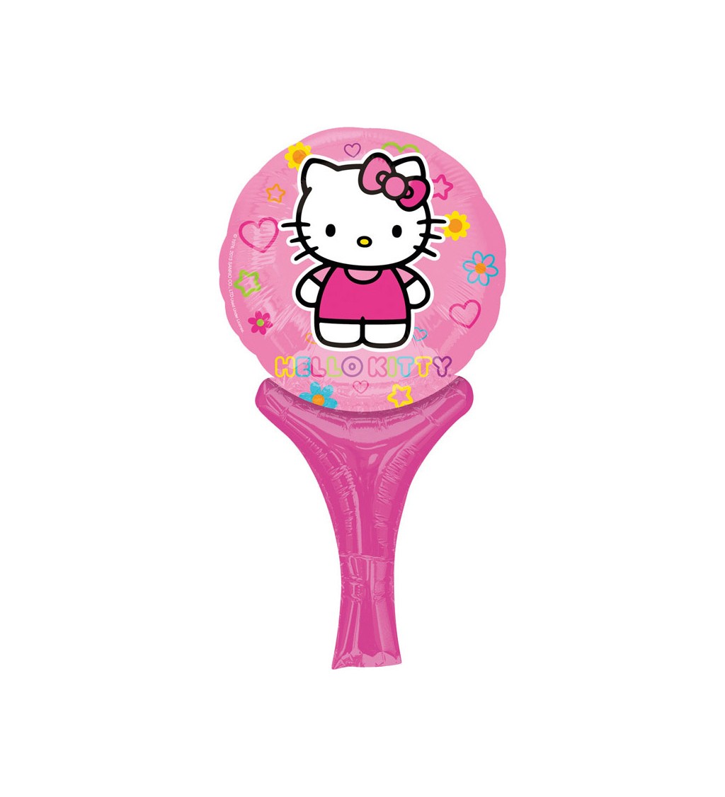 Balonek Hello Kitty - lízátko