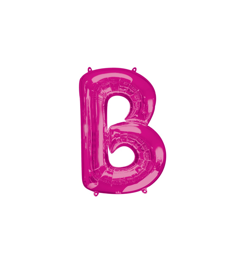 Balonek "B" - růžový