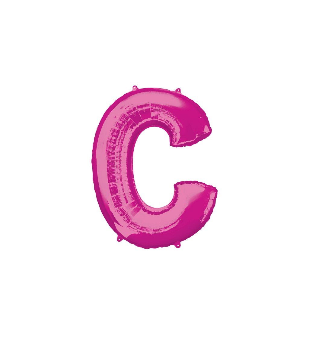 Balonek "C" - růžový