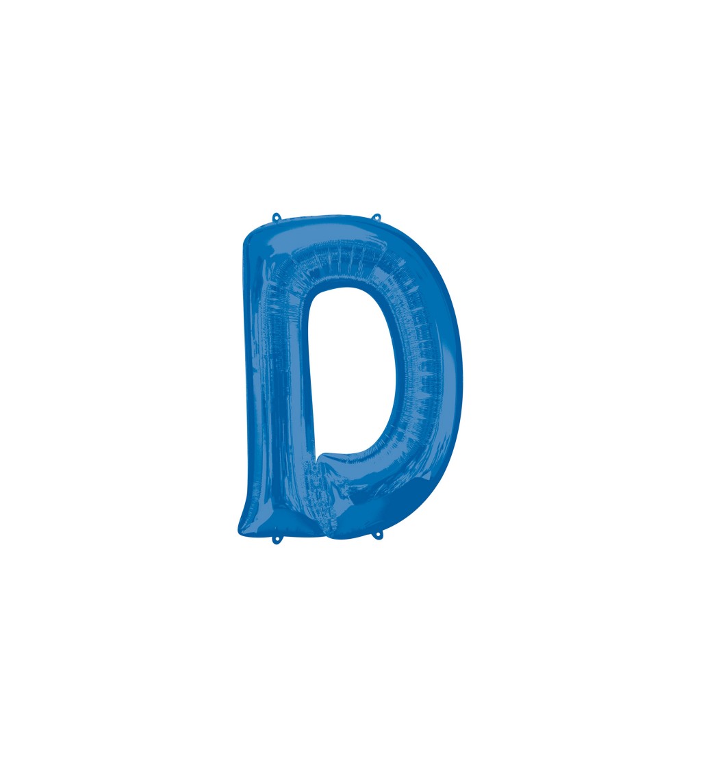 Balonek "D" - modrý