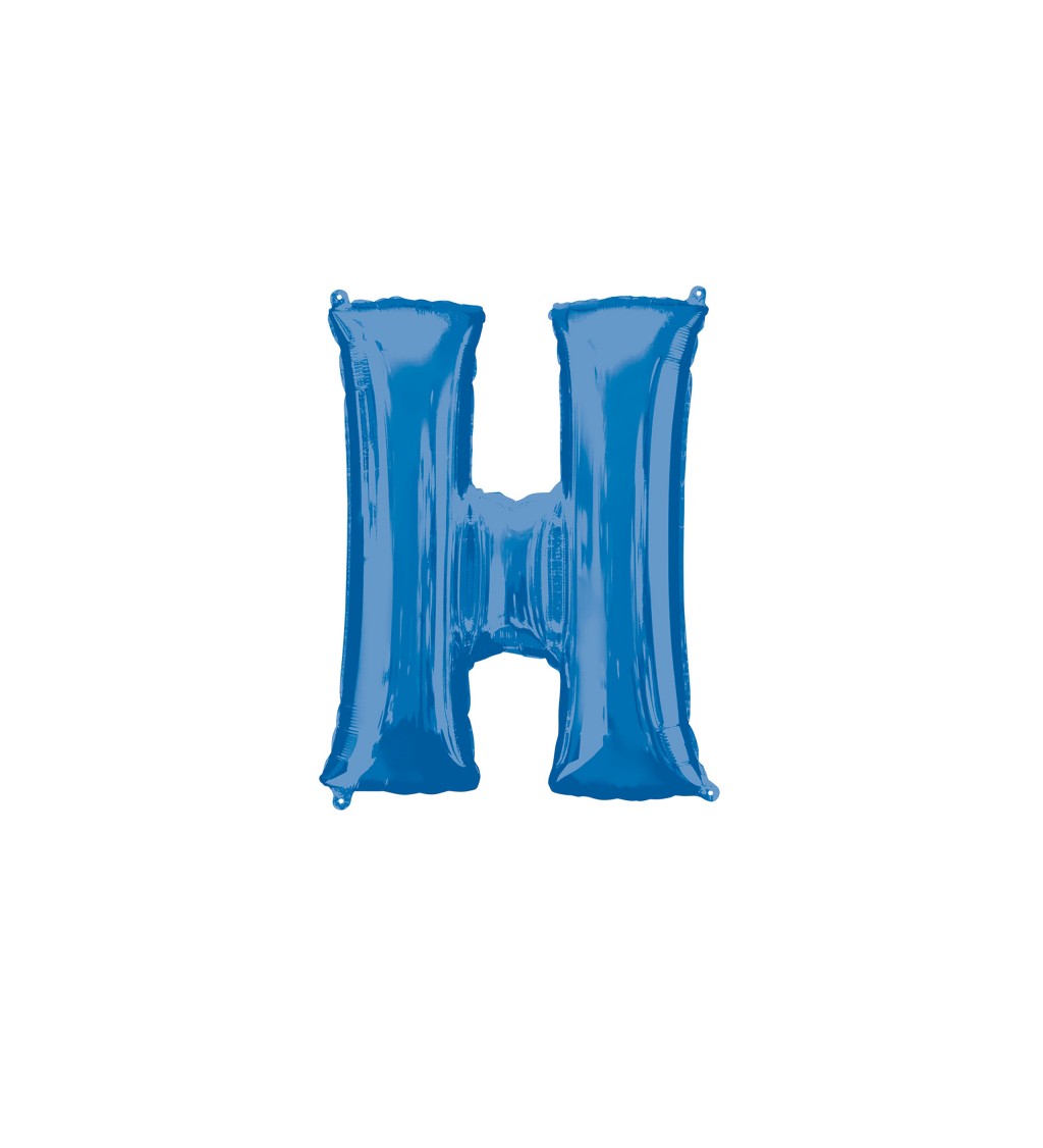 Balonek "H" - modrý