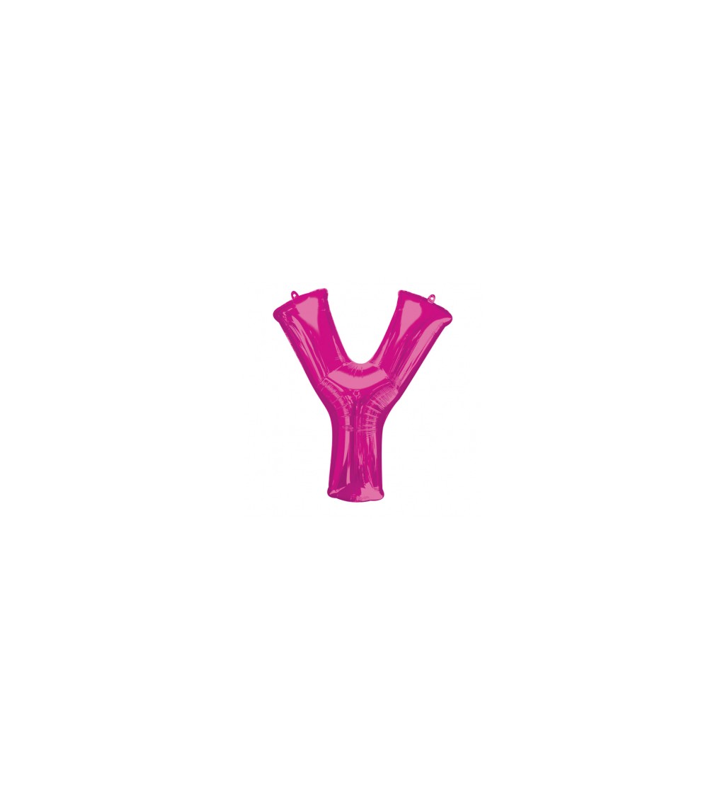 Balonek "Y" - růžový