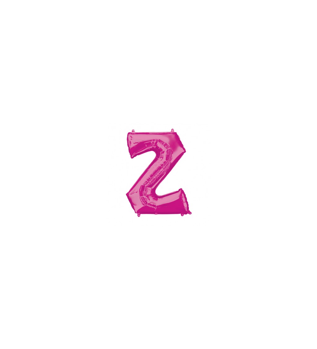 Balonek "Z" - růžový