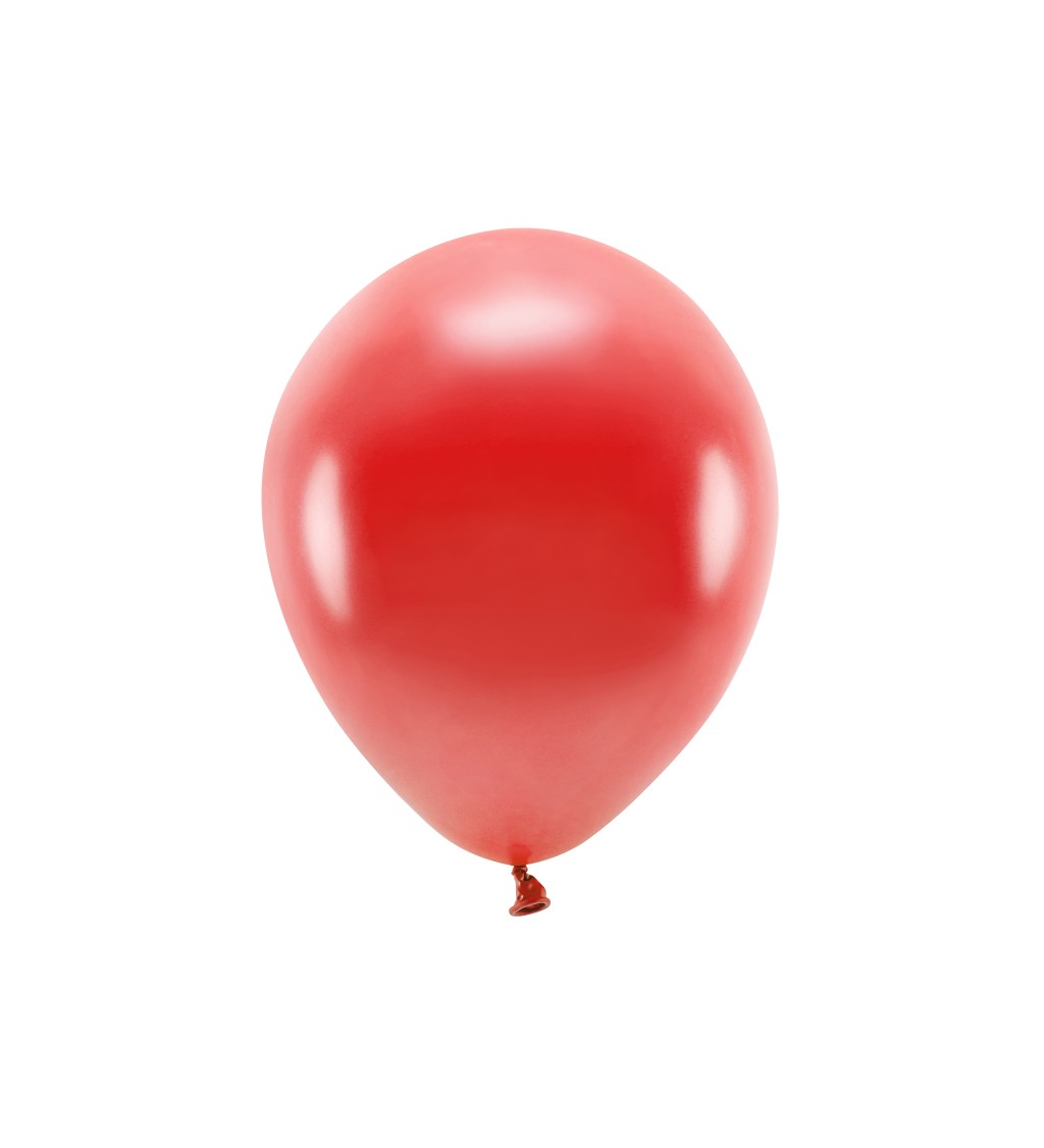 Červené eko balónky