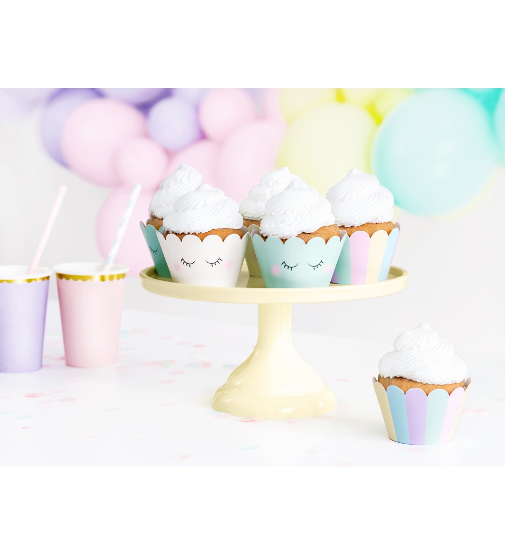Kornoutky na cupcakes - jednorožec 6 ks